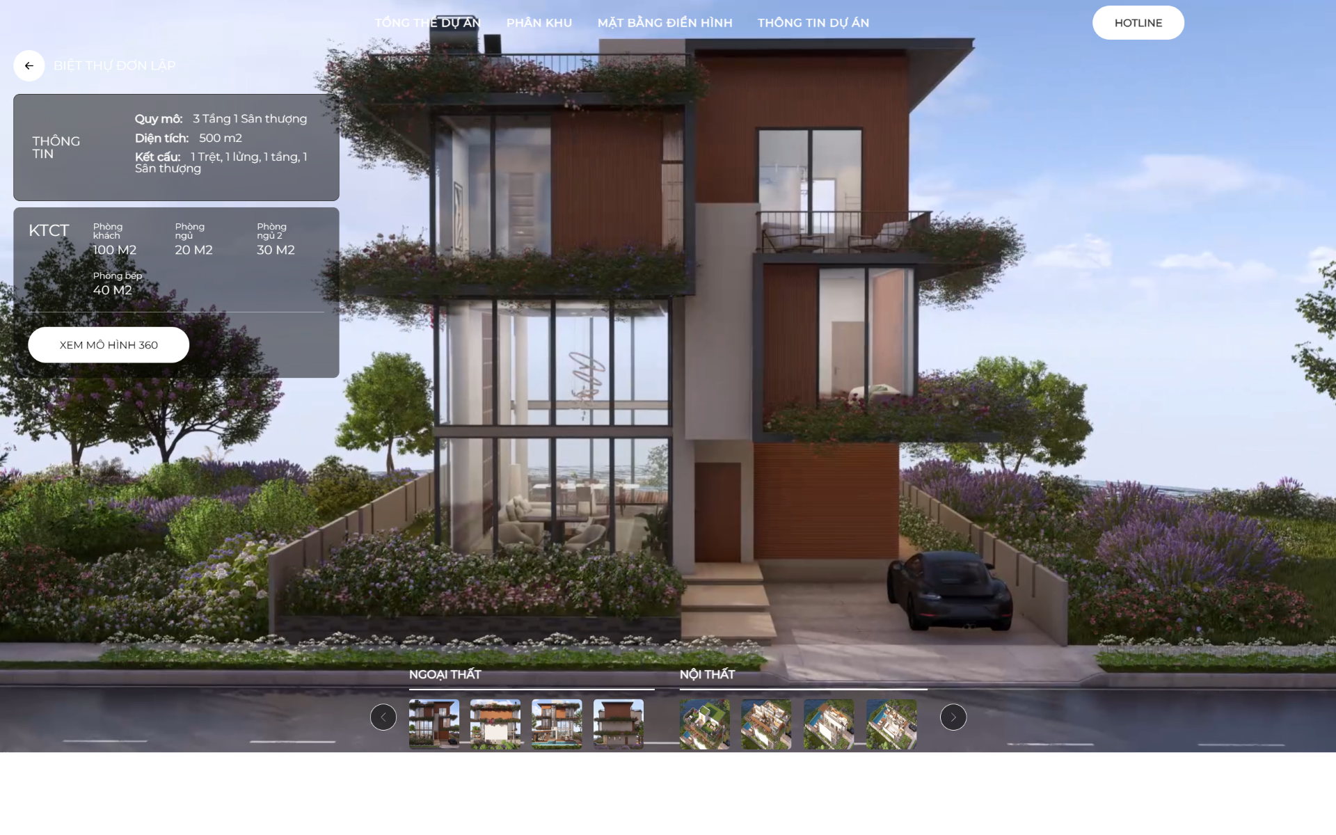 BIỆT THỰ SONG LẬP